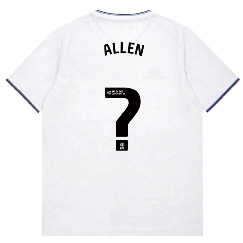 Danxen Heren Isaac Allen #0 Bordeaux Wit Uitshirt Uittenue 2026/27 T-Shirt België
