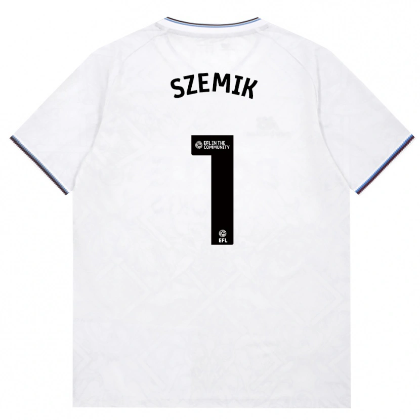 Danxen Heren Kinga Szemik #1 Bordeaux Wit Uitshirt Uittenue 2026/27 T-Shirt België