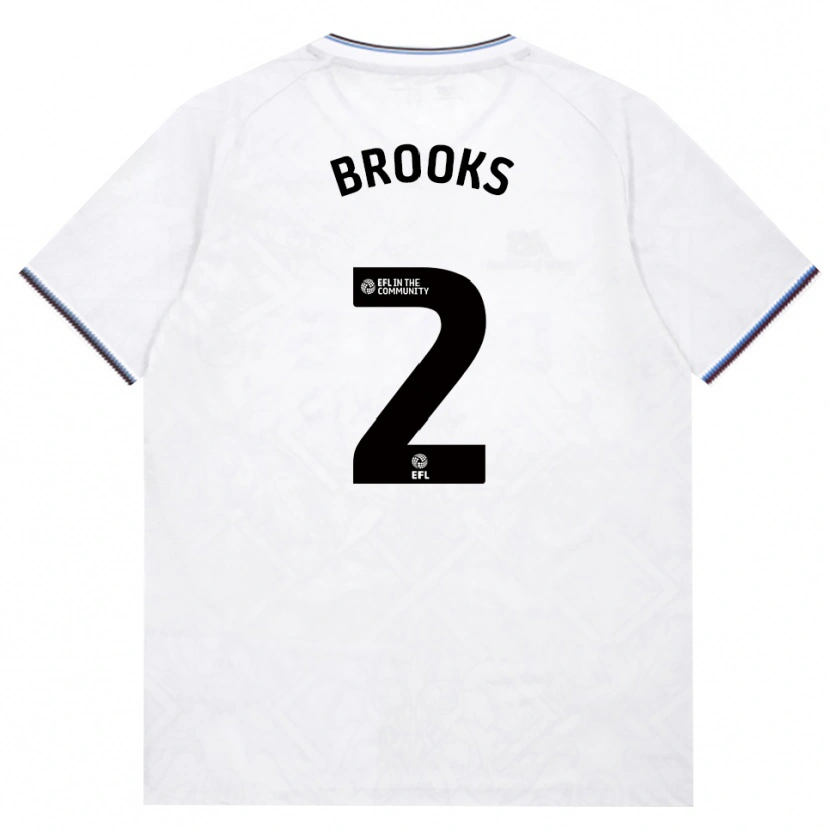 Danxen Heren Connor Brooks #2 Bordeaux Wit Uitshirt Uittenue 2026/27 T-Shirt België