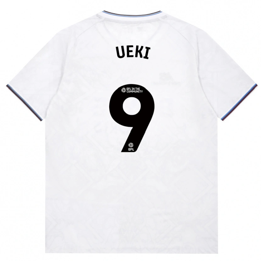 Danxen Heren Riko Ueki #9 Bordeaux Wit Uitshirt Uittenue 2026/27 T-Shirt België