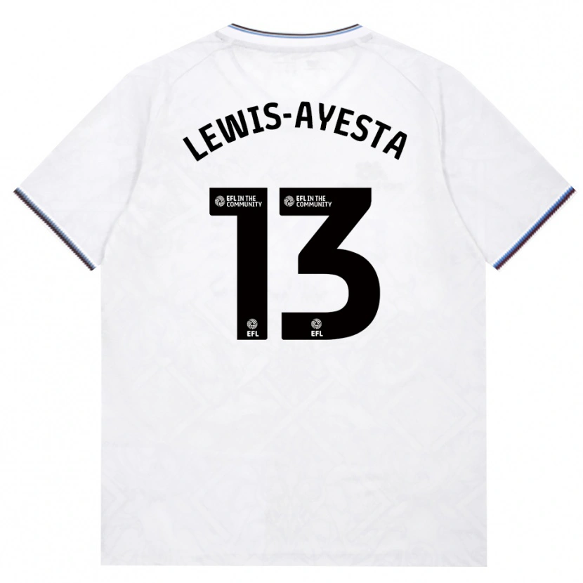 Danxen Heren Felix Lewis-Ayesta #13 Bordeaux Wit Uitshirt Uittenue 2026/27 T-Shirt België