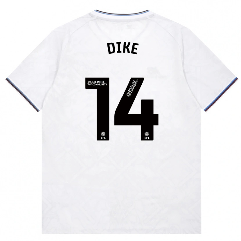 Danxen Heren Lewis Dike #14 Bordeaux Wit Uitshirt Uittenue 2026/27 T-Shirt België