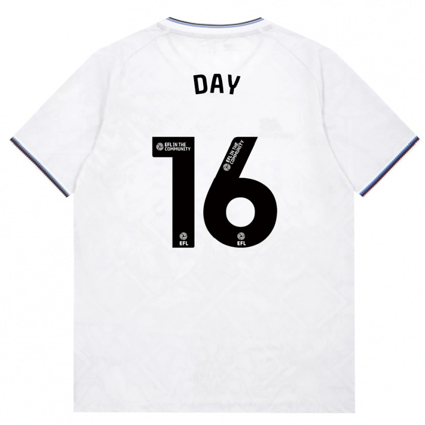 Danxen Heren Frankie Day #16 Bordeaux Wit Uitshirt Uittenue 2026/27 T-Shirt België