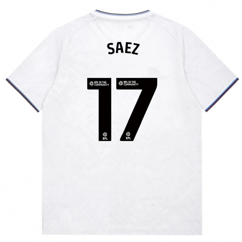 Danxen Heren Camila Sáez #17 Bordeaux Wit Uitshirt Uittenue 2026/27 T-Shirt België