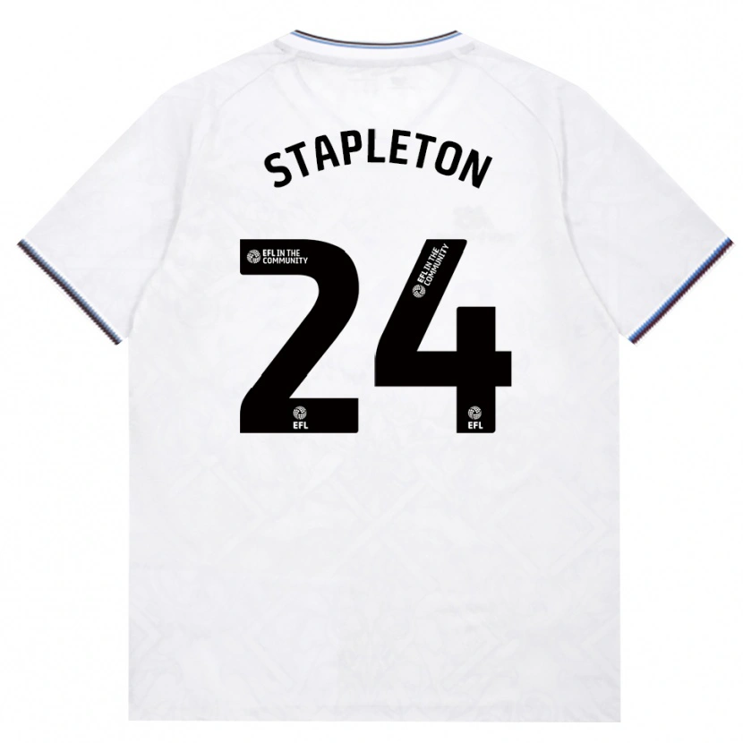 Danxen Heren Jessie Stapleton #24 Bordeaux Wit Uitshirt Uittenue 2026/27 T-Shirt België