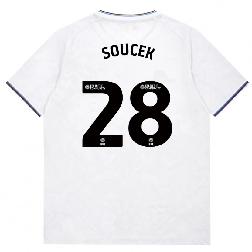 Danxen Heren Tomáš Souček #28 Bordeaux Wit Uitshirt Uittenue 2026/27 T-Shirt België