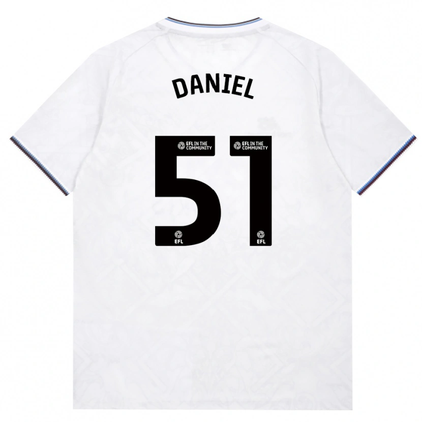 Danxen Heren Daniel Chesters #51 Bordeaux Wit Uitshirt Uittenue 2026/27 T-Shirt België