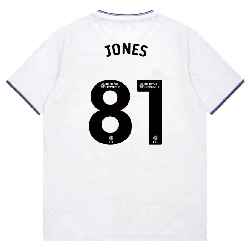 Danxen Heren Liam Jones #81 Bordeaux Wit Uitshirt Uittenue 2026/27 T-Shirt België