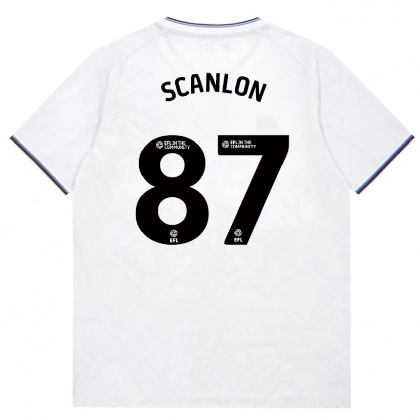 Danxen Heren Joe Scanlon #87 Bordeaux Wit Uitshirt Uittenue 2026/27 T-Shirt België