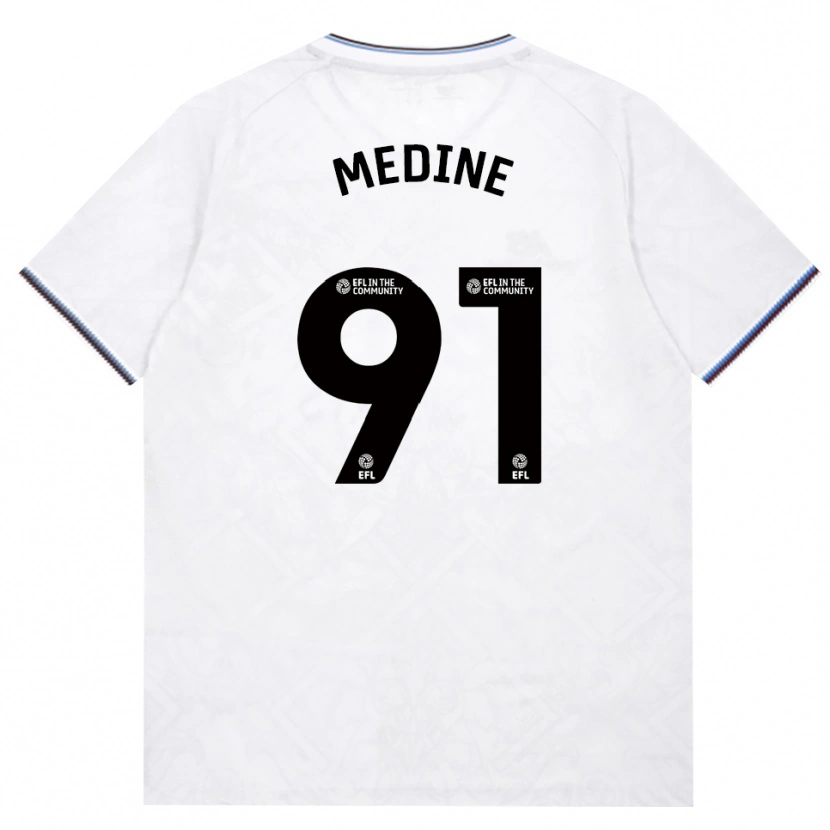 Danxen Heren Jephthah Medine #91 Bordeaux Wit Uitshirt Uittenue 2026/27 T-Shirt België