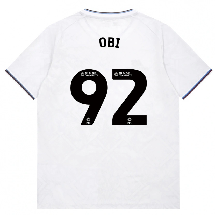 Danxen Heren Chuk Obi #92 Bordeaux Wit Uitshirt Uittenue 2026/27 T-Shirt België