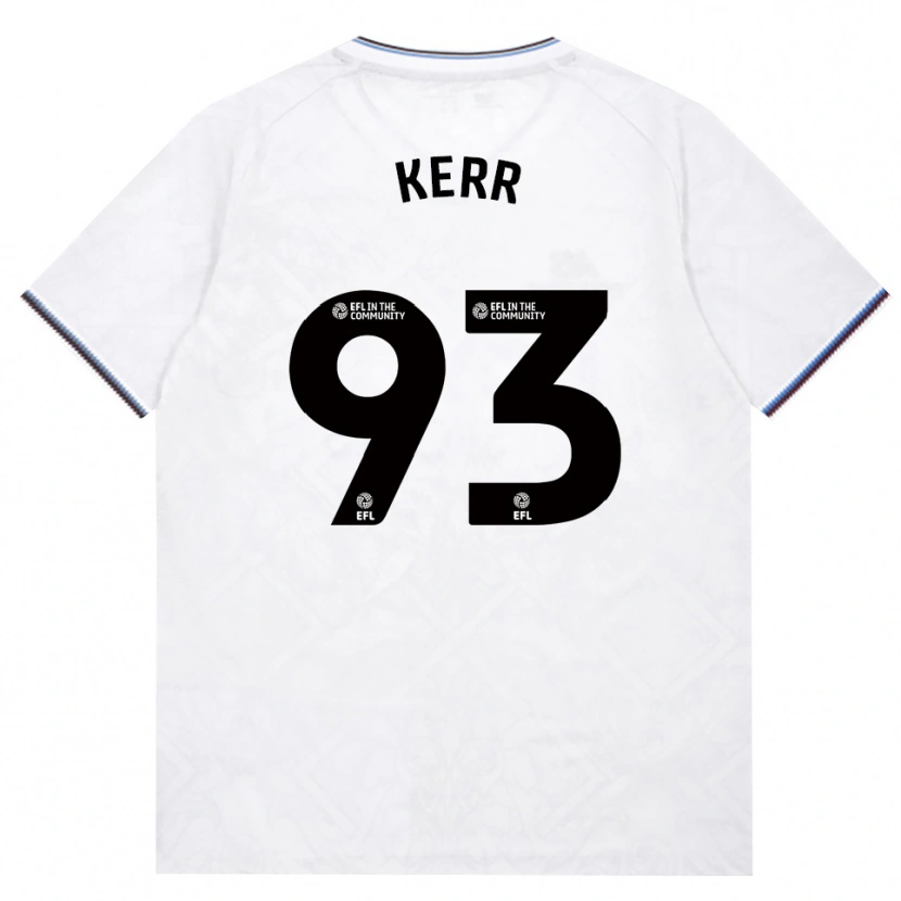 Danxen Heren Joel Kerr #93 Bordeaux Wit Uitshirt Uittenue 2026/27 T-Shirt België