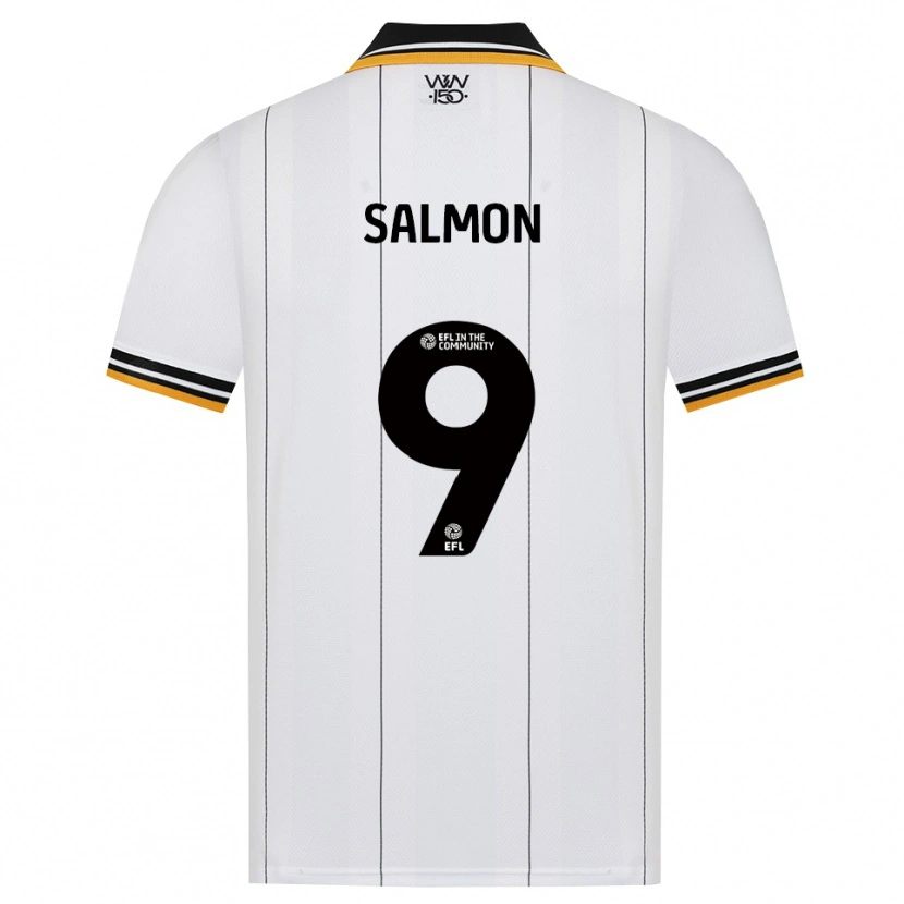 Danxen Heren Fabian Salmon #9 Oranje Wit Zwart Uitshirt Uittenue 2026/27 T-Shirt België