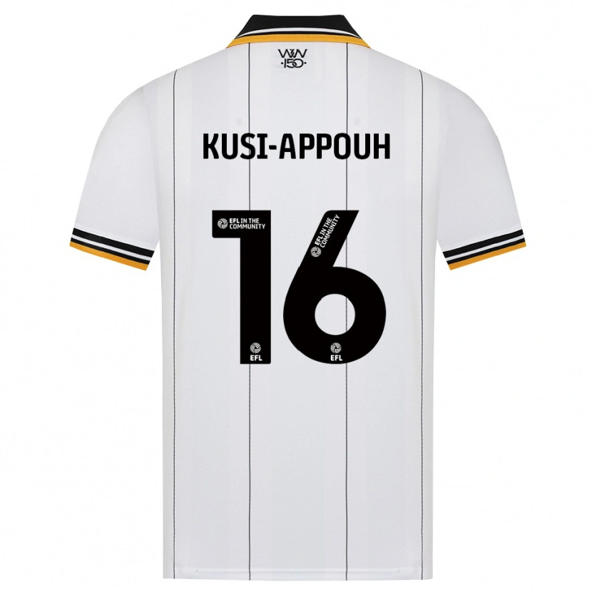 Danxen Heren Kenzo Kusi-Appouh #16 Oranje Wit Zwart Uitshirt Uittenue 2026/27 T-Shirt België