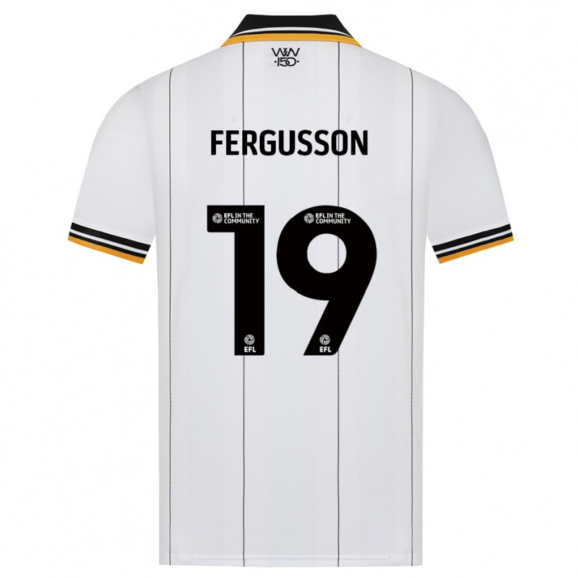 Danxen Heren Liv Fergusson #19 Oranje Wit Zwart Uitshirt Uittenue 2026/27 T-Shirt België