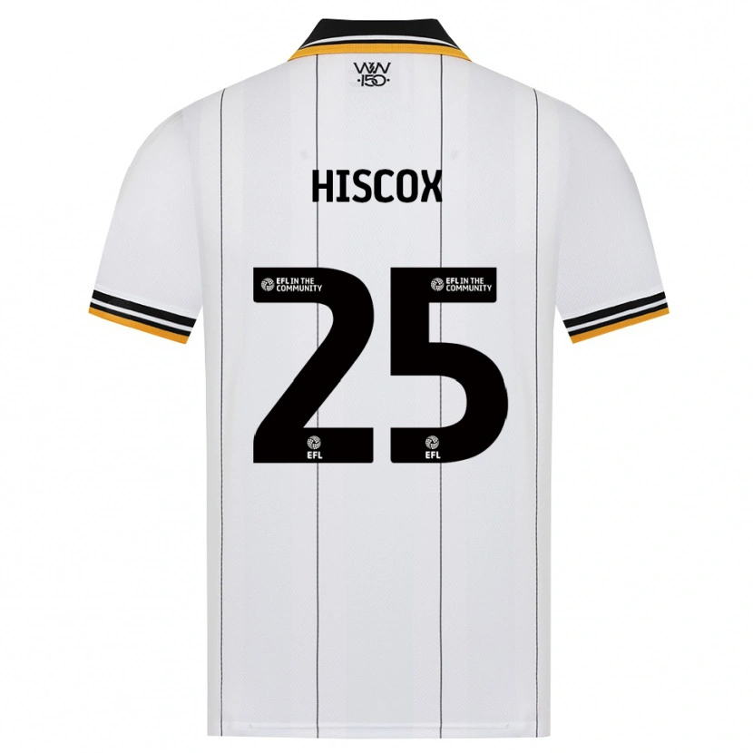 Danxen Heren Amelia Hiscox #25 Oranje Wit Zwart Uitshirt Uittenue 2026/27 T-Shirt België