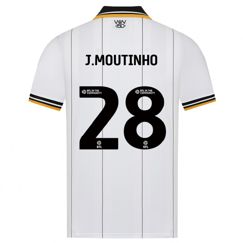 Danxen Heren Joao Moutinho #28 Oranje Wit Zwart Uitshirt Uittenue 2026/27 T-Shirt België