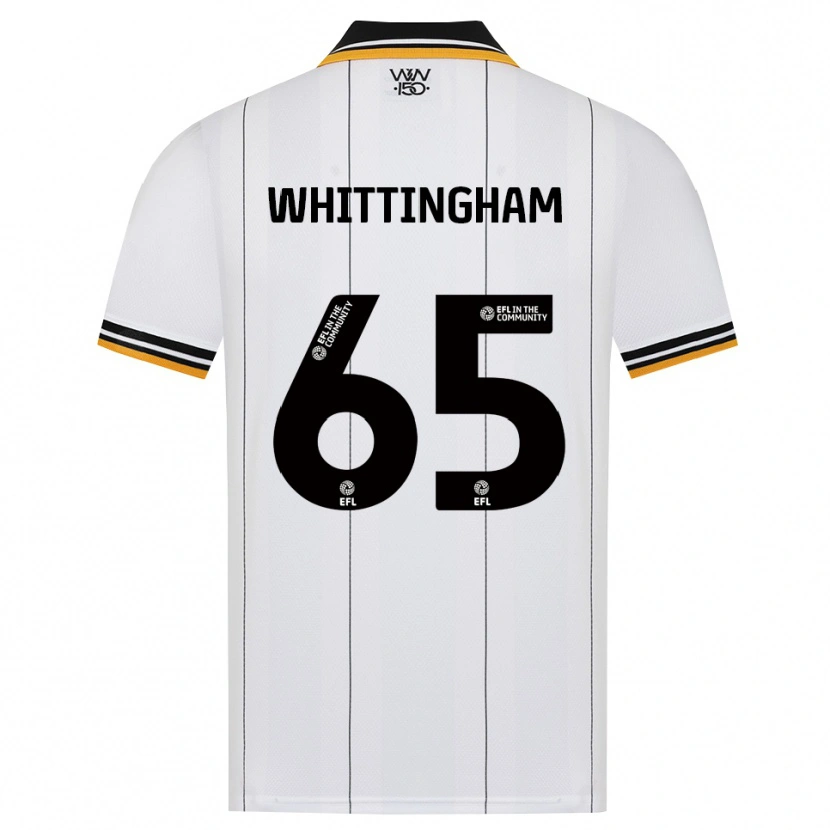Danxen Heren Matthew Whittingham #65 Oranje Wit Zwart Uitshirt Uittenue 2026/27 T-Shirt België