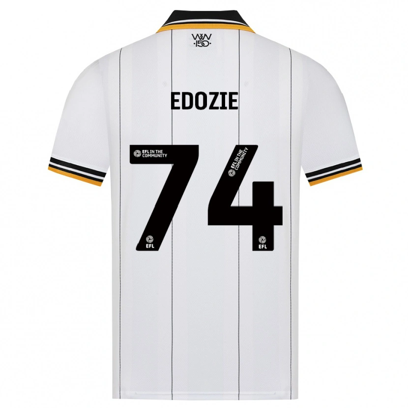 Danxen Heren Tom Edozie #74 Oranje Wit Zwart Uitshirt Uittenue 2026/27 T-Shirt België