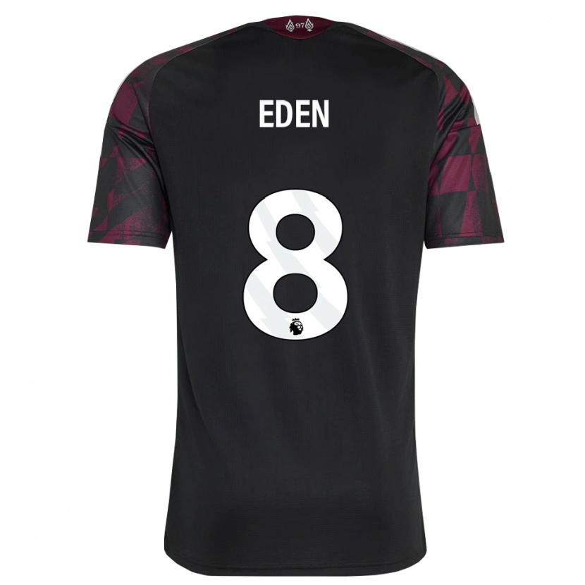 Danxen Heren Luca Eden #8 Zwart Wit Paars Thuisshirt Derde Tenue 2026/27 T-Shirt België