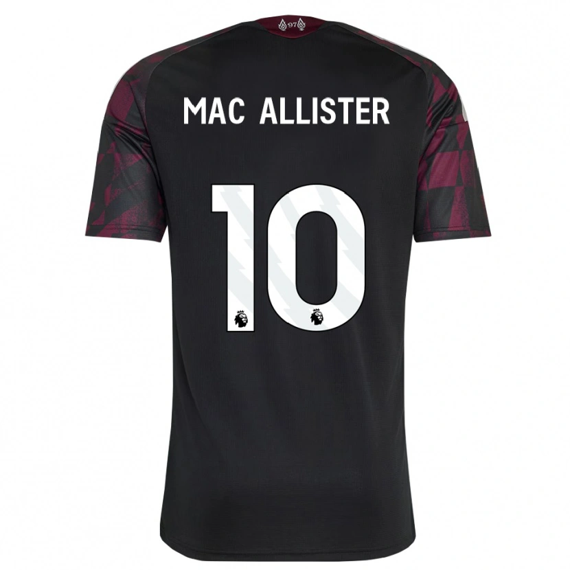 Danxen Heren Alexis Mac Allister #10 Zwart Wit Paars Thuisshirt Derde Tenue 2026/27 T-Shirt België