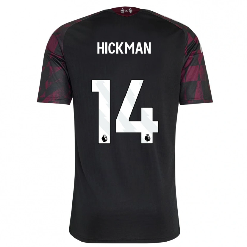 Danxen Heren Ellis Hickman #14 Zwart Wit Paars Thuisshirt Derde Tenue 2026/27 T-Shirt België