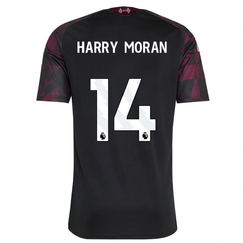 Danxen Heren Harry Moran #14 Zwart Wit Paars Thuisshirt Derde Tenue 2026/27 T-Shirt België