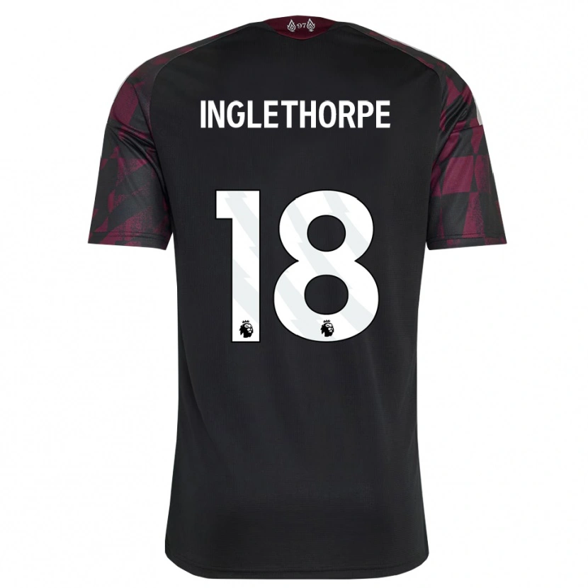 Danxen Heren Finn Inglethorpe #18 Zwart Wit Paars Thuisshirt Derde Tenue 2026/27 T-Shirt België