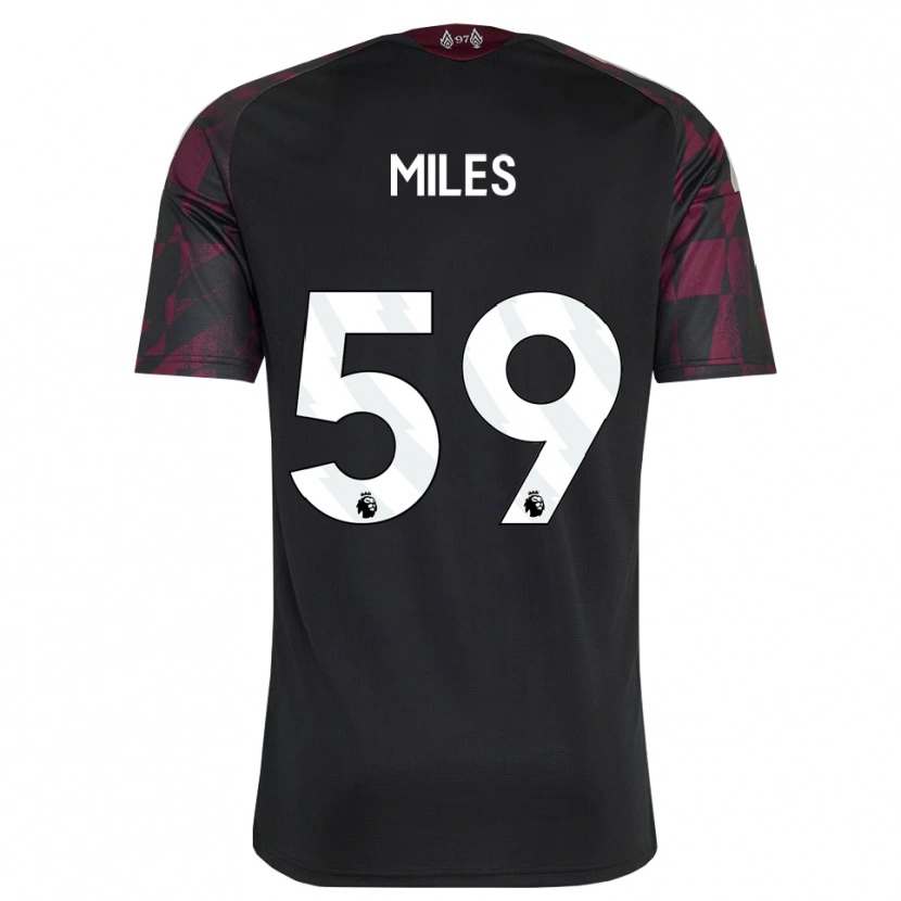 Danxen Heren Terence Miles #59 Zwart Wit Paars Thuisshirt Derde Tenue 2026/27 T-Shirt België