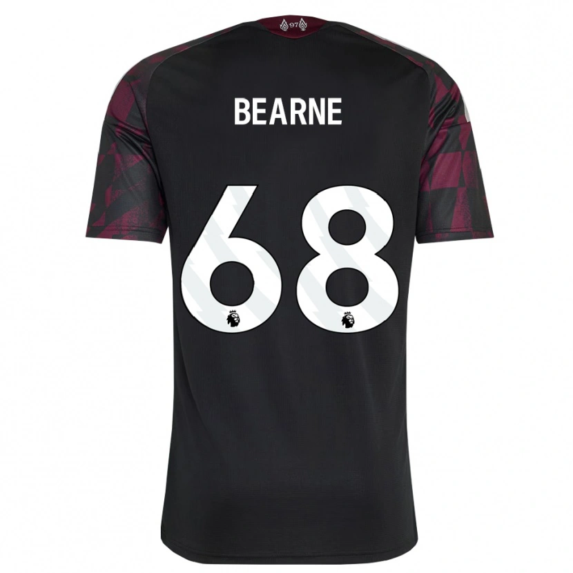 Danxen Heren Jack Bearne #68 Zwart Wit Paars Thuisshirt Derde Tenue 2026/27 T-Shirt België