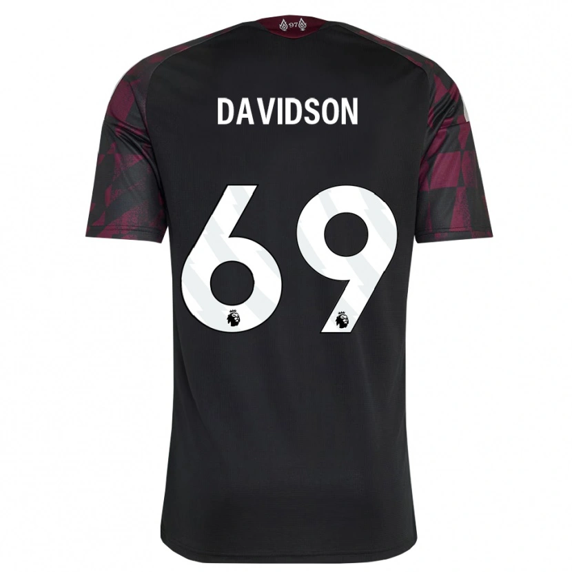 Danxen Heren Josh Davidson #69 Zwart Wit Paars Thuisshirt Derde Tenue 2026/27 T-Shirt België