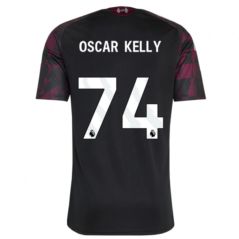 Danxen Heren Oscar Kelly #74 Zwart Wit Paars Thuisshirt Derde Tenue 2026/27 T-Shirt België