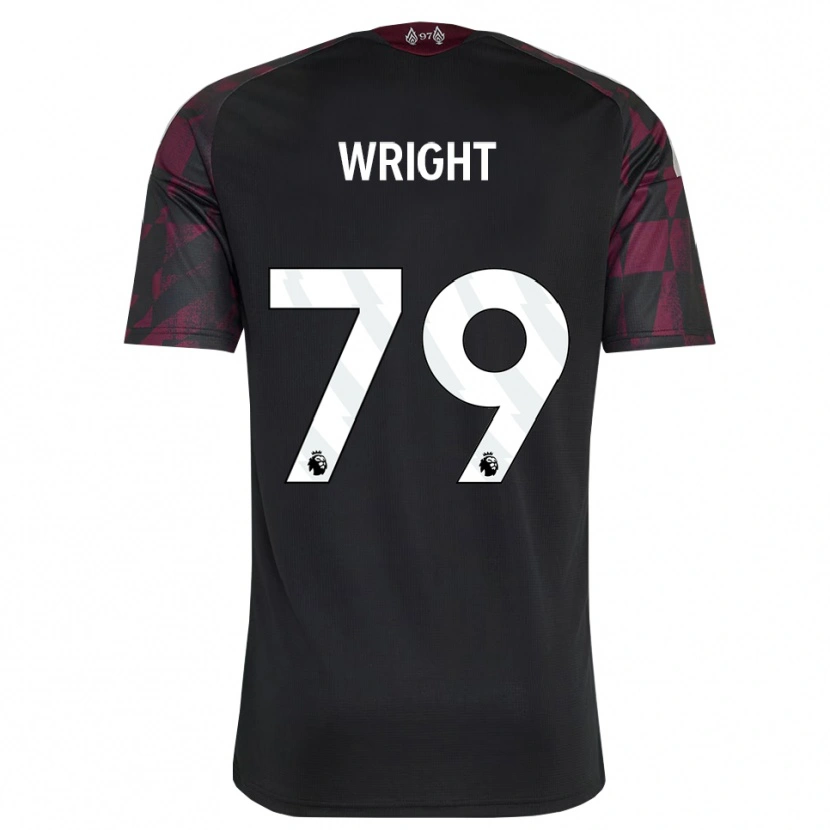 Danxen Heren Will Wright #79 Zwart Wit Paars Thuisshirt Derde Tenue 2026/27 T-Shirt België