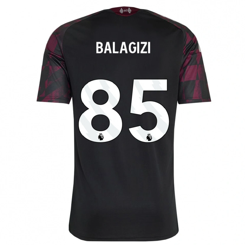 Danxen Heren James Balagizi #85 Zwart Wit Paars Thuisshirt Derde Tenue 2026/27 T-Shirt België