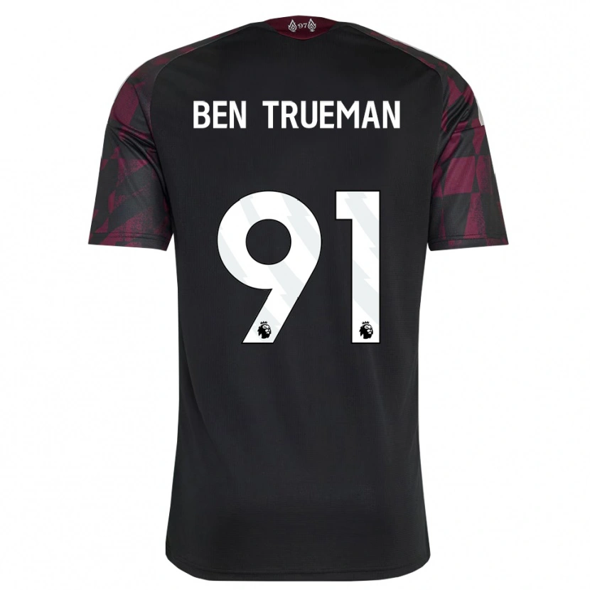 Danxen Heren Ben Trueman #91 Zwart Wit Paars Thuisshirt Derde Tenue 2026/27 T-Shirt België