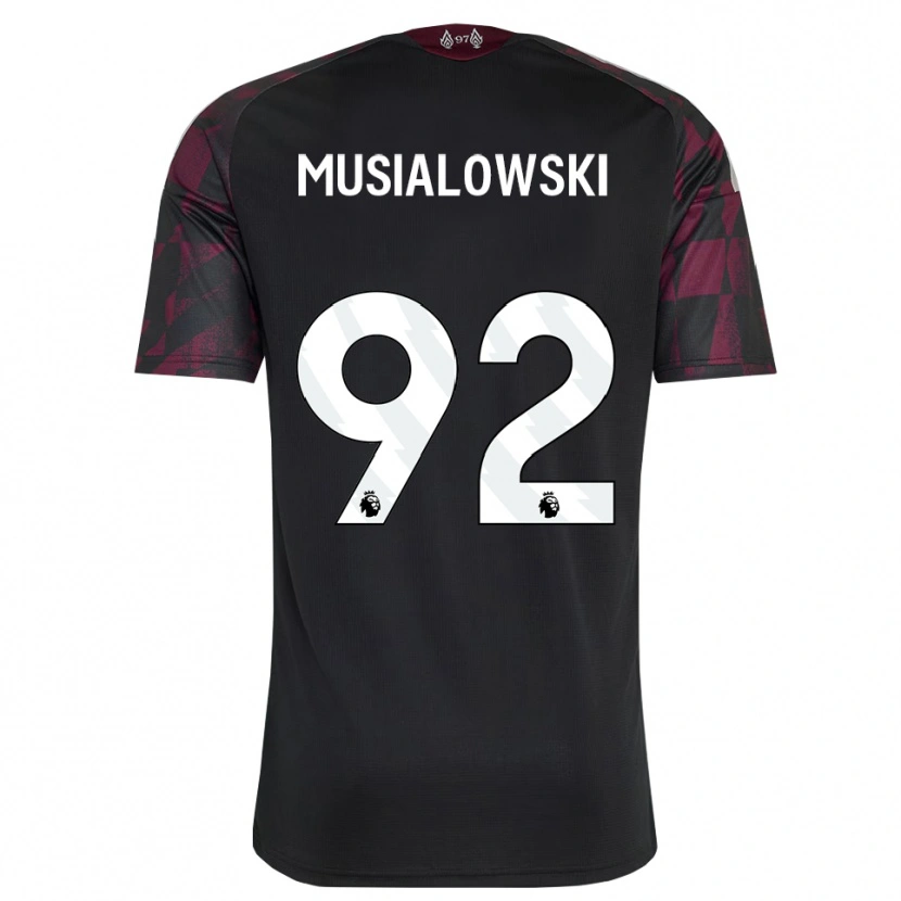 Danxen Heren Mateusz Musialowski #92 Zwart Wit Paars Thuisshirt Derde Tenue 2026/27 T-Shirt België