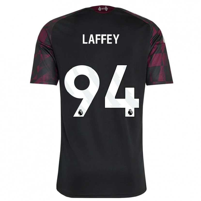 Danxen Heren Michael Laffey #94 Zwart Wit Paars Thuisshirt Derde Tenue 2026/27 T-Shirt België