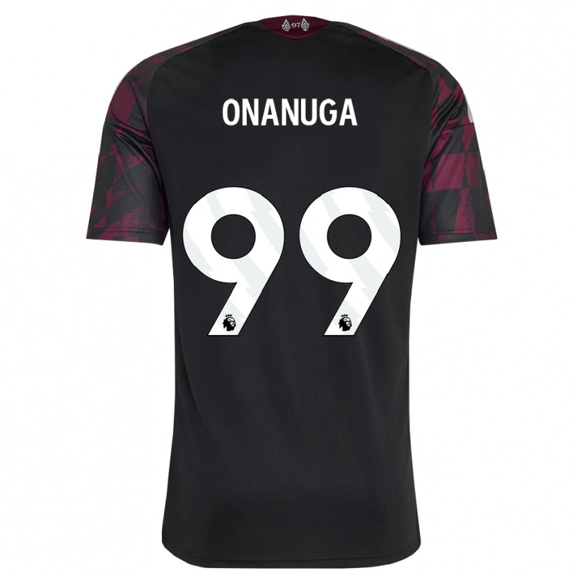 Danxen Heren Fola Onanuga #99 Zwart Wit Paars Thuisshirt Derde Tenue 2026/27 T-Shirt België