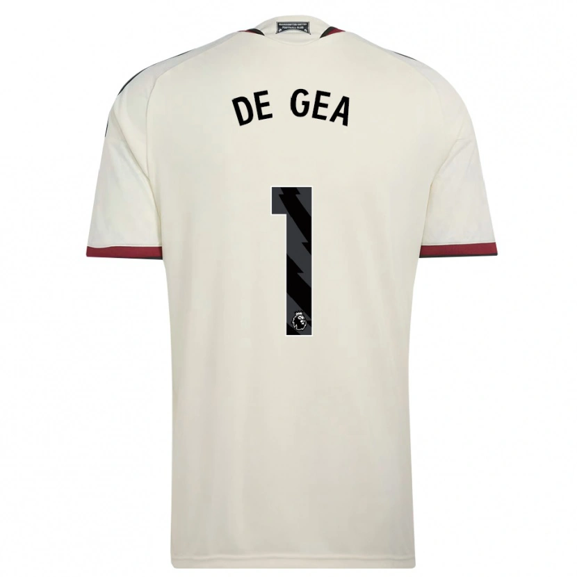 Danxen Heren David De Gea #1 Beige Zwart Rood Thuisshirt Derde Tenue 2026/27 T-Shirt België