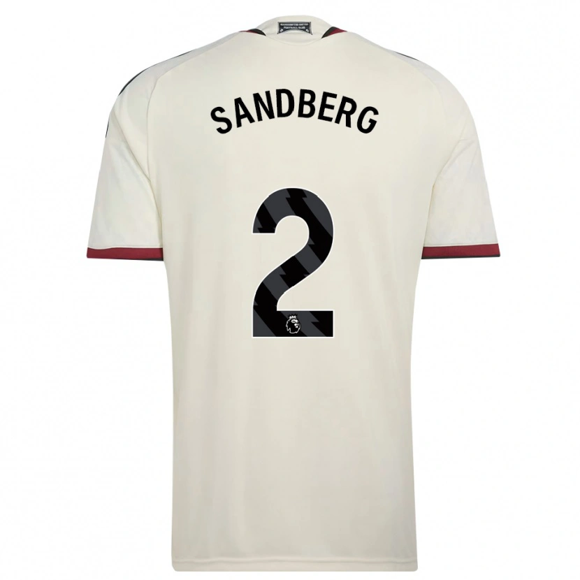 Danxen Heren Anna Sandberg #2 Beige Zwart Rood Thuisshirt Derde Tenue 2026/27 T-Shirt België