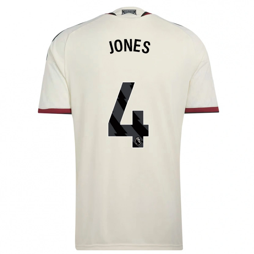 Danxen Heren Phil Jones #4 Beige Zwart Rood Thuisshirt Derde Tenue 2026/27 T-Shirt België