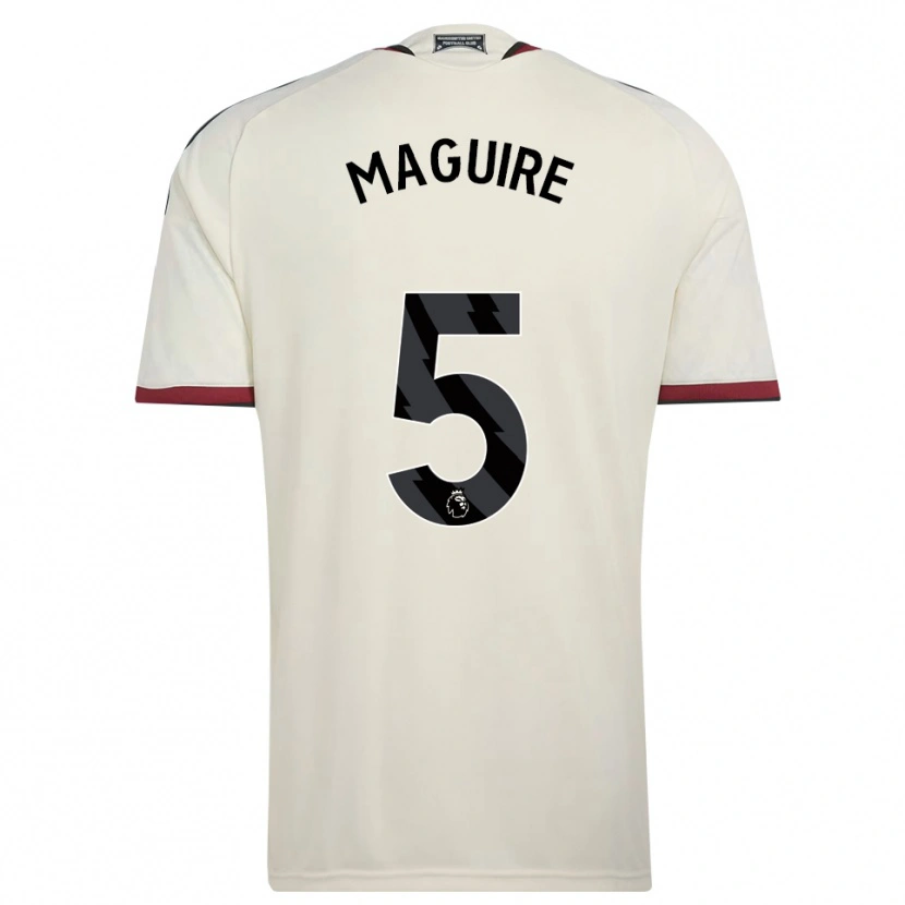 Danxen Heren Harry Maguire #5 Beige Zwart Rood Thuisshirt Derde Tenue 2026/27 T-Shirt België