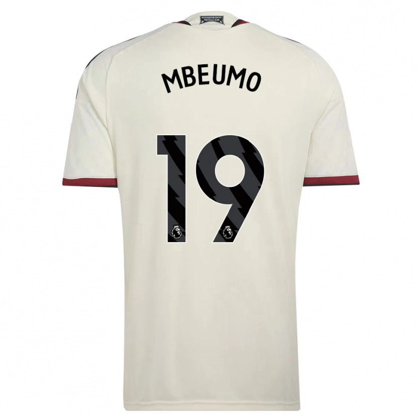 Danxen Heren Bryan Mbeumo #19 Beige Zwart Rood Thuisshirt Derde Tenue 2026/27 T-Shirt België