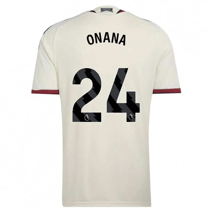 Danxen Heren Andre Onana #24 Beige Zwart Rood Thuisshirt Derde Tenue 2026/27 T-Shirt België