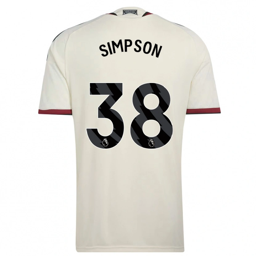 Danxen Heren Jess Simpson #38 Beige Zwart Rood Thuisshirt Derde Tenue 2026/27 T-Shirt België