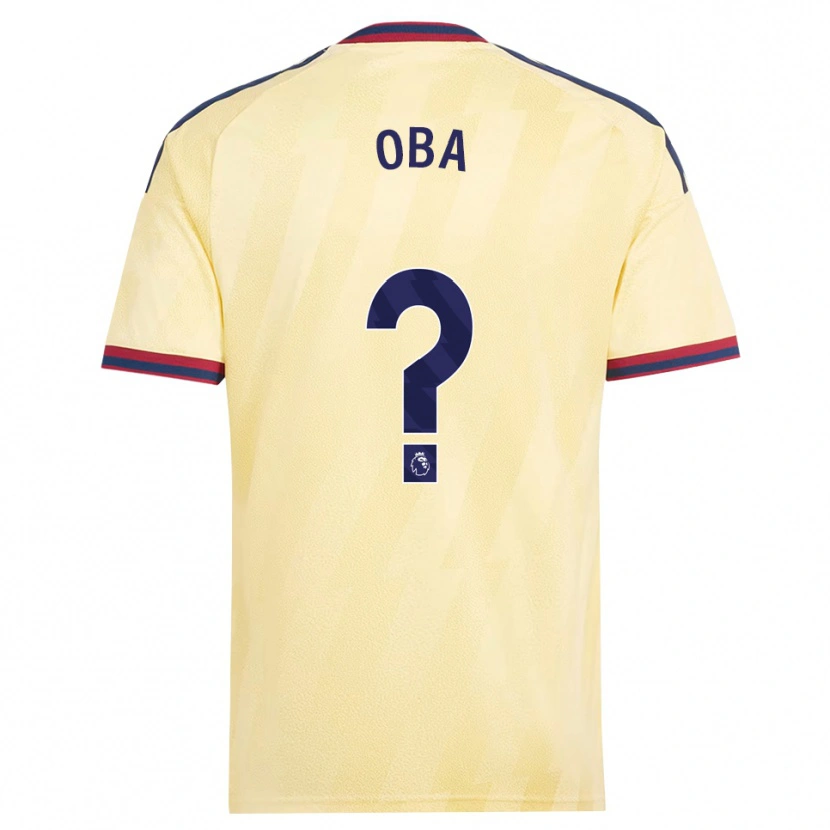 Danxen Heren Jayden Oba #0 Licht Geel Middernachtblauw Thuisshirt Derde Tenue 2026/27 T-Shirt België