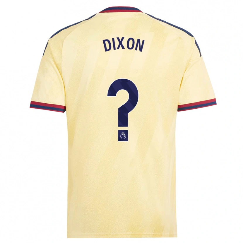 Danxen Heren Danny Dixon #0 Licht Geel Middernachtblauw Thuisshirt Derde Tenue 2026/27 T-Shirt België