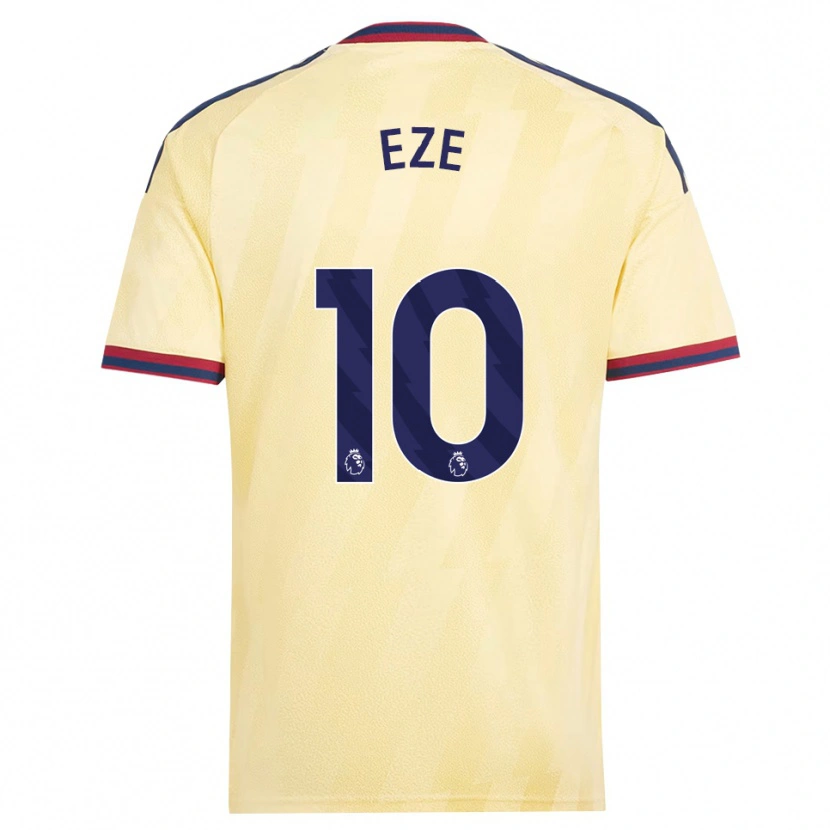 Danxen Heren Eberechi Eze #10 Licht Geel Middernachtblauw Thuisshirt Derde Tenue 2026/27 T-Shirt België