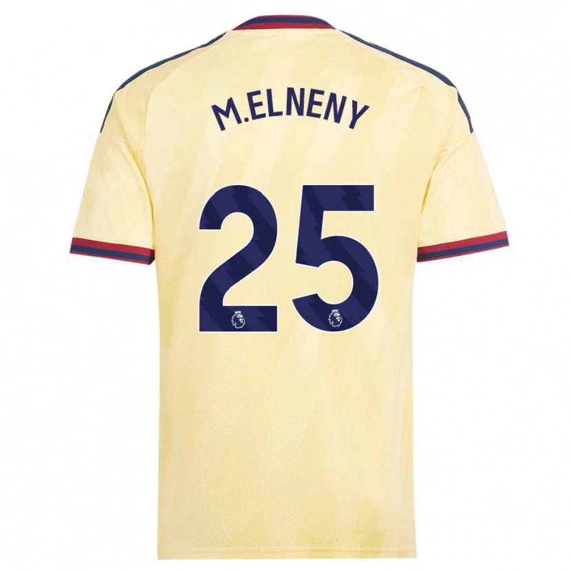 Danxen Heren Mohamed Elneny #25 Licht Geel Middernachtblauw Thuisshirt Derde Tenue 2026/27 T-Shirt België