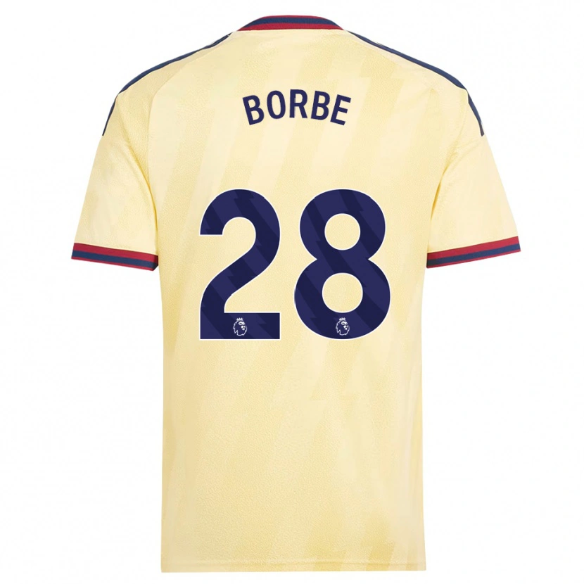 Danxen Heren Anneke Borbe #28 Licht Geel Middernachtblauw Thuisshirt Derde Tenue 2026/27 T-Shirt België